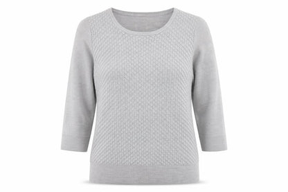 Womens UK Size 14 Marks and Spencer Grey Pullover Jumper