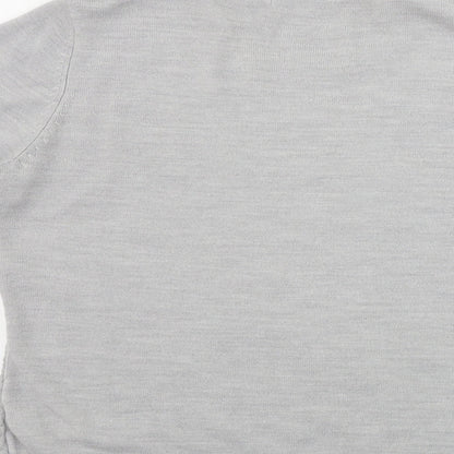 Womens UK Size 14 Marks and Spencer Grey Pullover Jumper