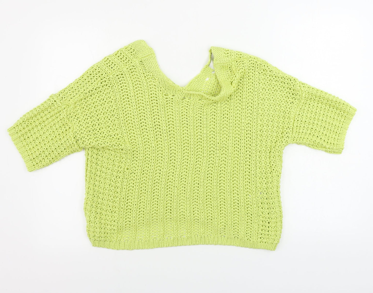 Womens UK Size 14 Next Green Pullover Jumper