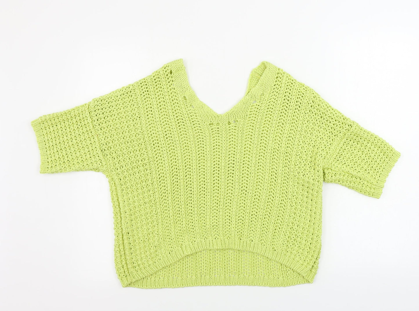 Womens UK Size 14 Next Green Pullover Jumper
