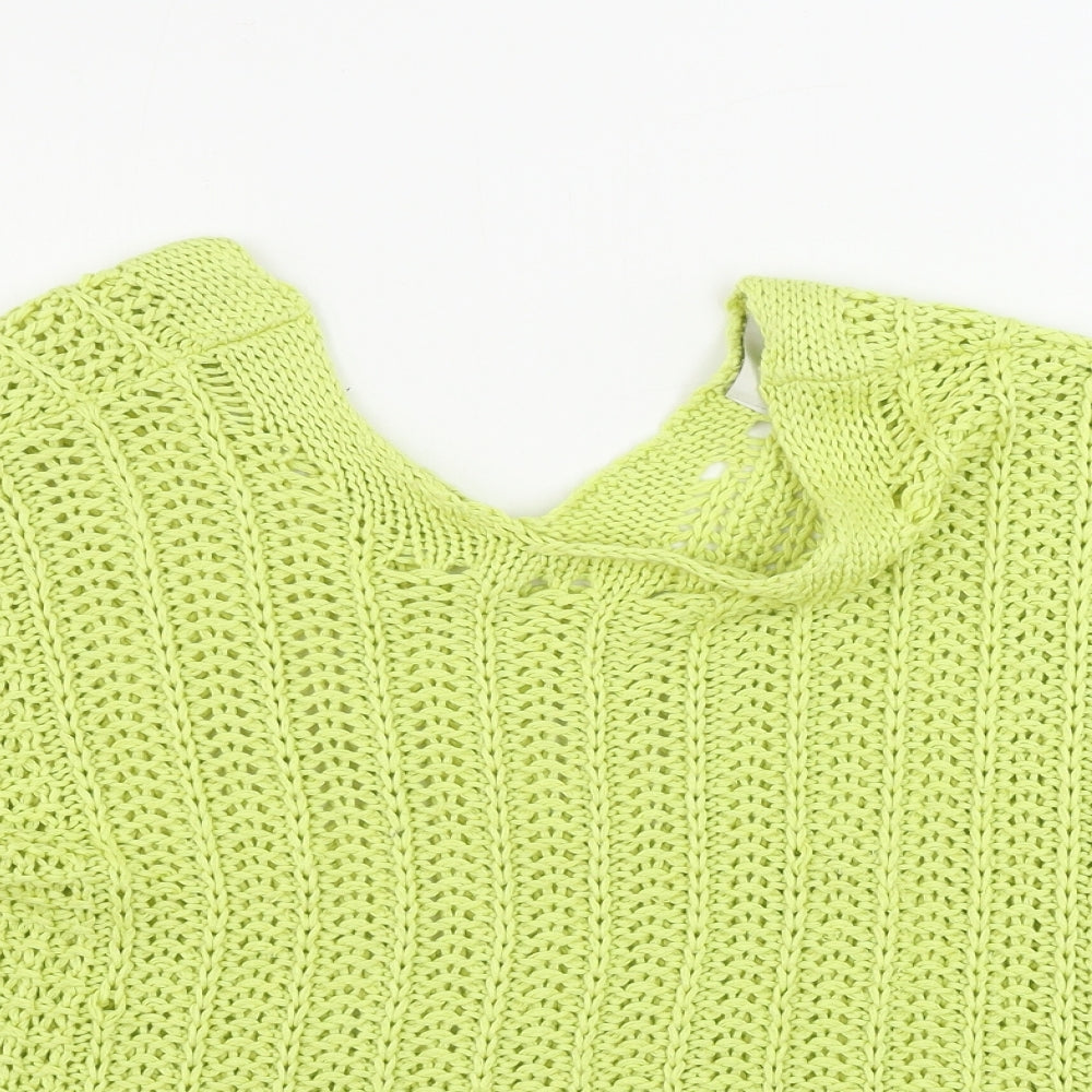 Womens UK Size 14 Next Green Pullover Jumper