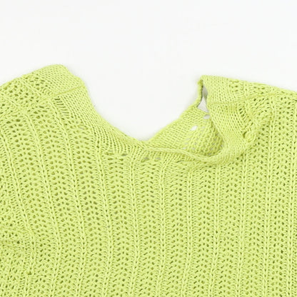 Womens UK Size 14 Next Green Pullover Jumper
