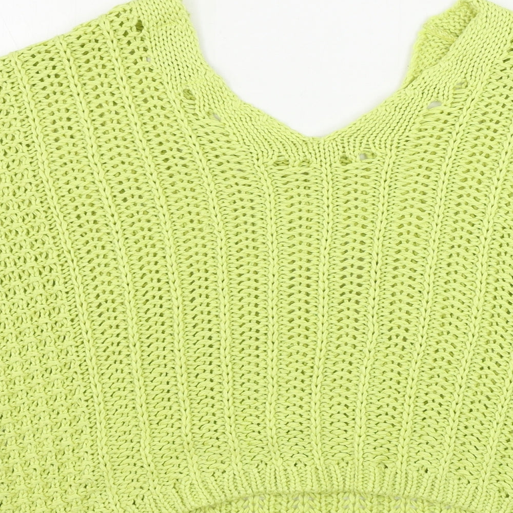 Womens UK Size 14 Next Green Pullover Jumper