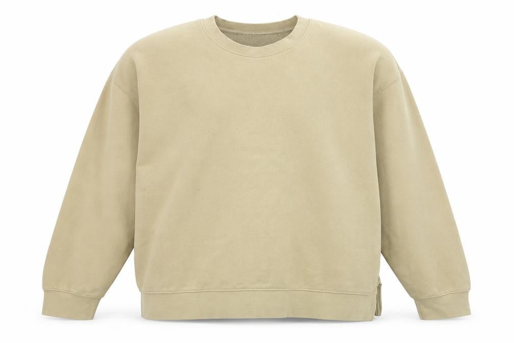 Mens UK Size M Topshop Beige Pullover Jumper