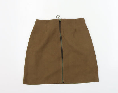 Atmosphere  Womens Brown   A-Line Skirt Size 26 in