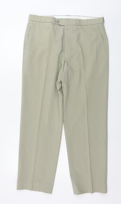 Marks and Spencer  Mens Black   Trousers  Size 34 in L29 in