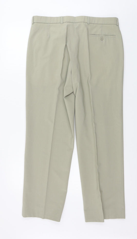 Marks and Spencer  Mens Black   Trousers  Size 34 in L29 in