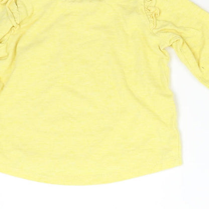 Nutmeg Baby Yellow   Basic T-Shirt Size 12-18 Months
