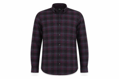 Mens UK Size S Burton Purple  Button-Up Long Sleeve Casual Shirt