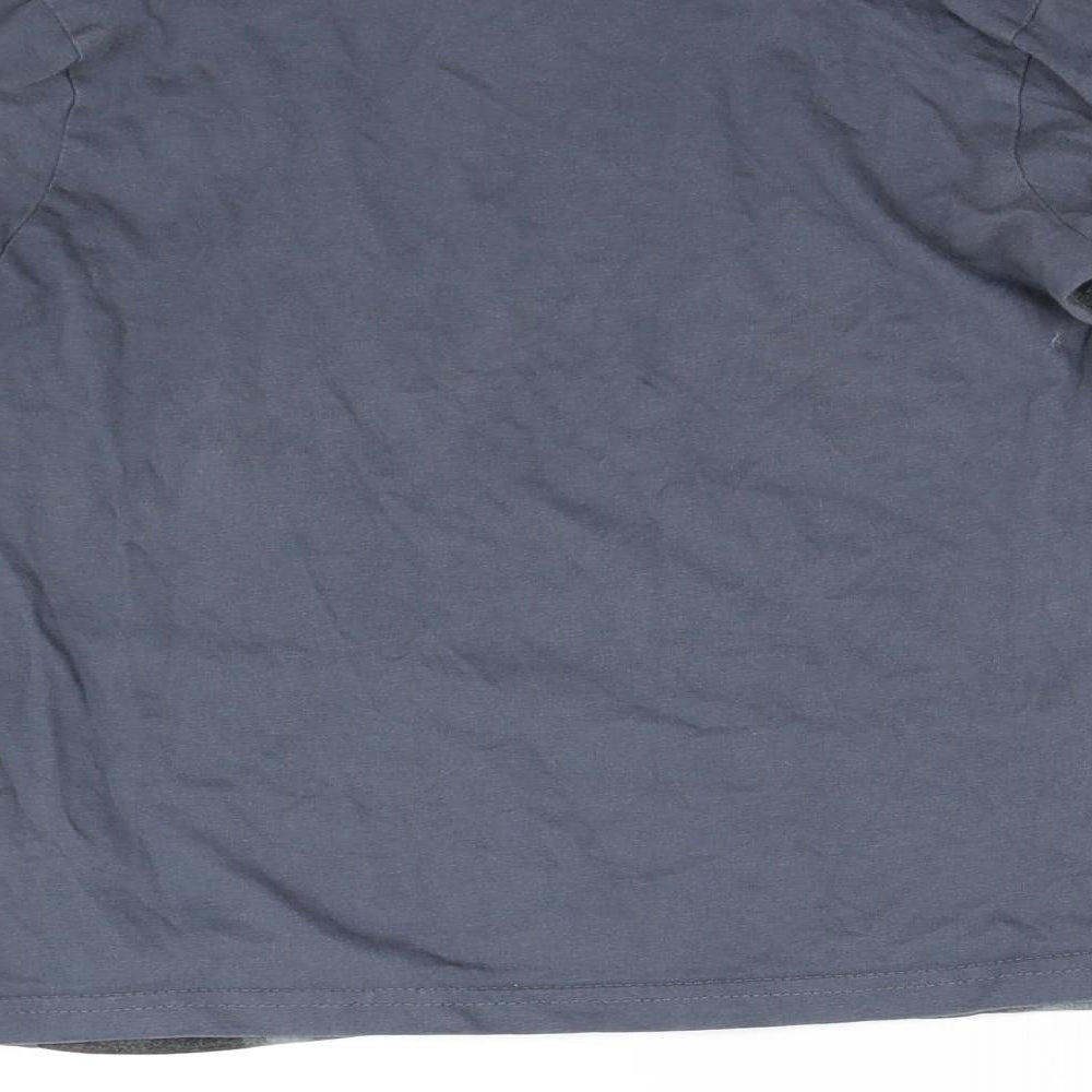DC Comics Boys Grey Solid   Pyjama Top Size 7-8 Years  - Bat Man Torso