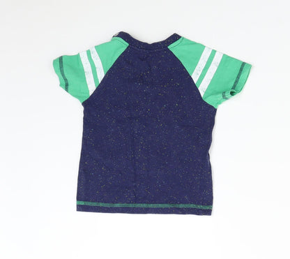 Nutmeg Baby Blue   Basic T-Shirt Size 12-18 Months