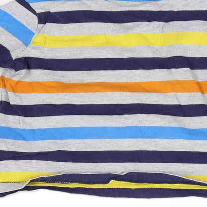 Nutmeg Baby Multicoloured Striped  Basic T-Shirt Size 12-18 Months
