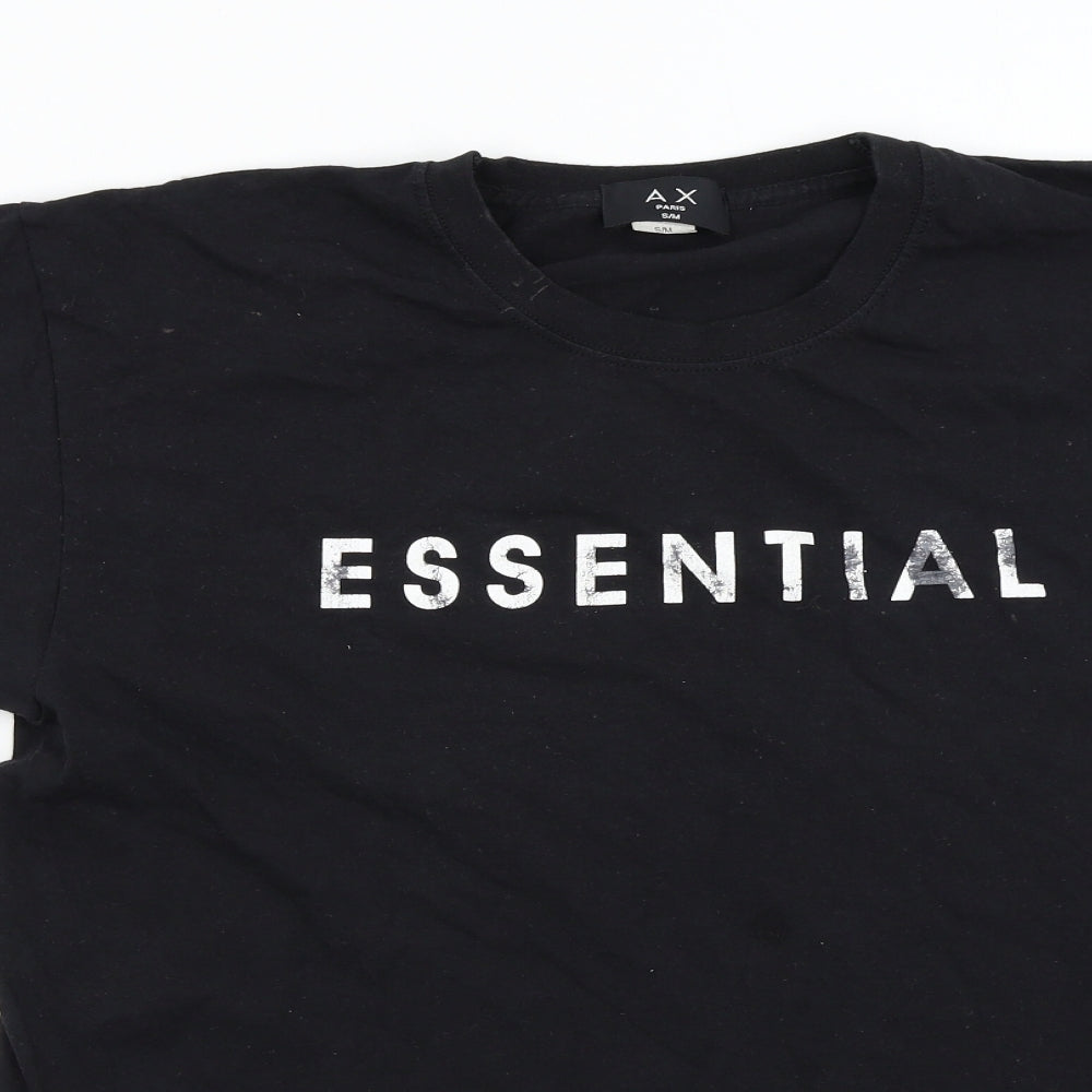 AX Paris Womens Black   Basic T-Shirt Size M