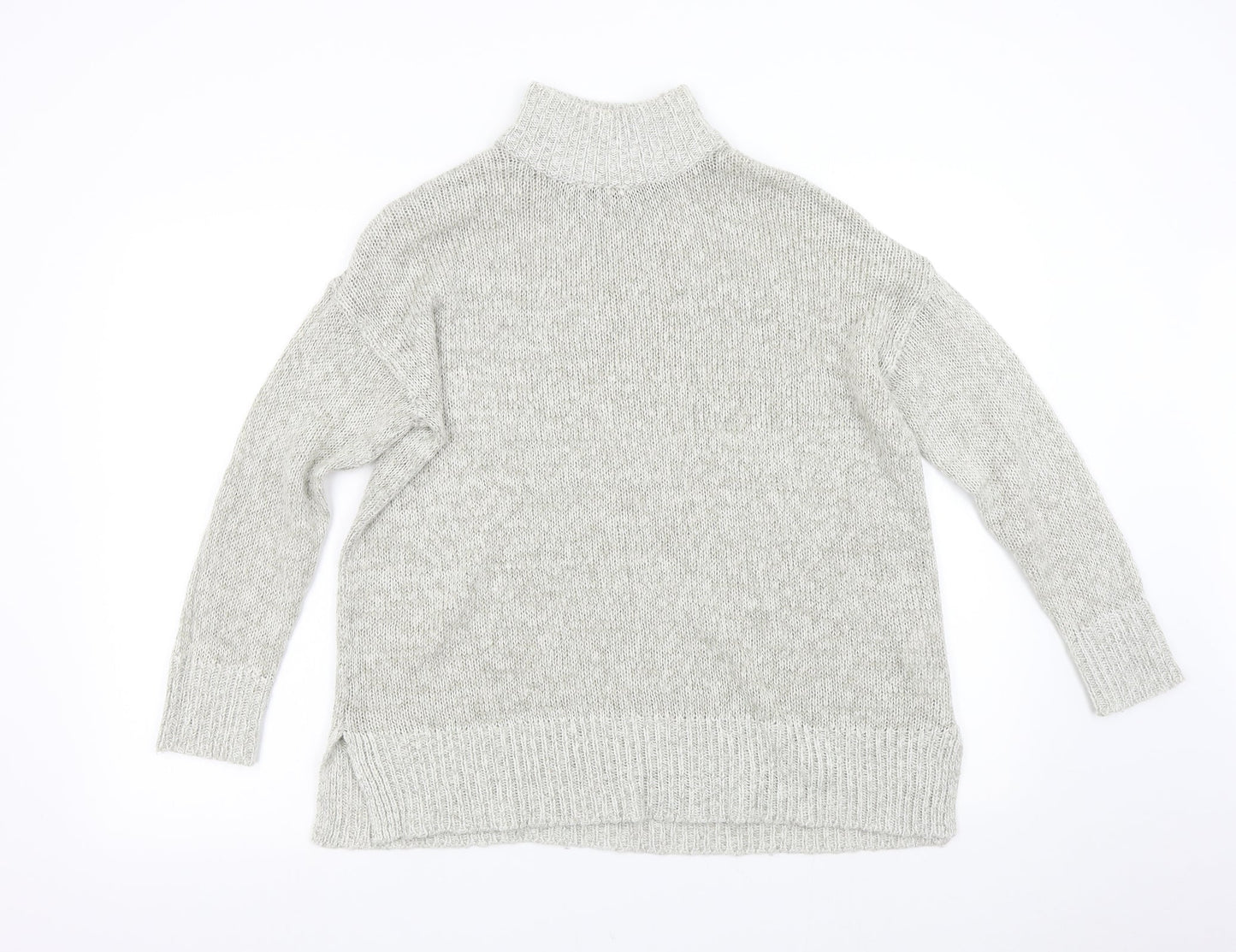 Womens UK Size M New Look Grey Pullover Jumper
