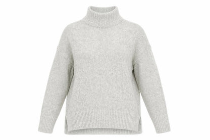 Womens UK Size M New Look Grey Pullover Jumper