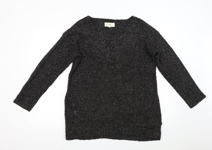 Womens UK Size 12 NEXT Grey Pullover Jumper