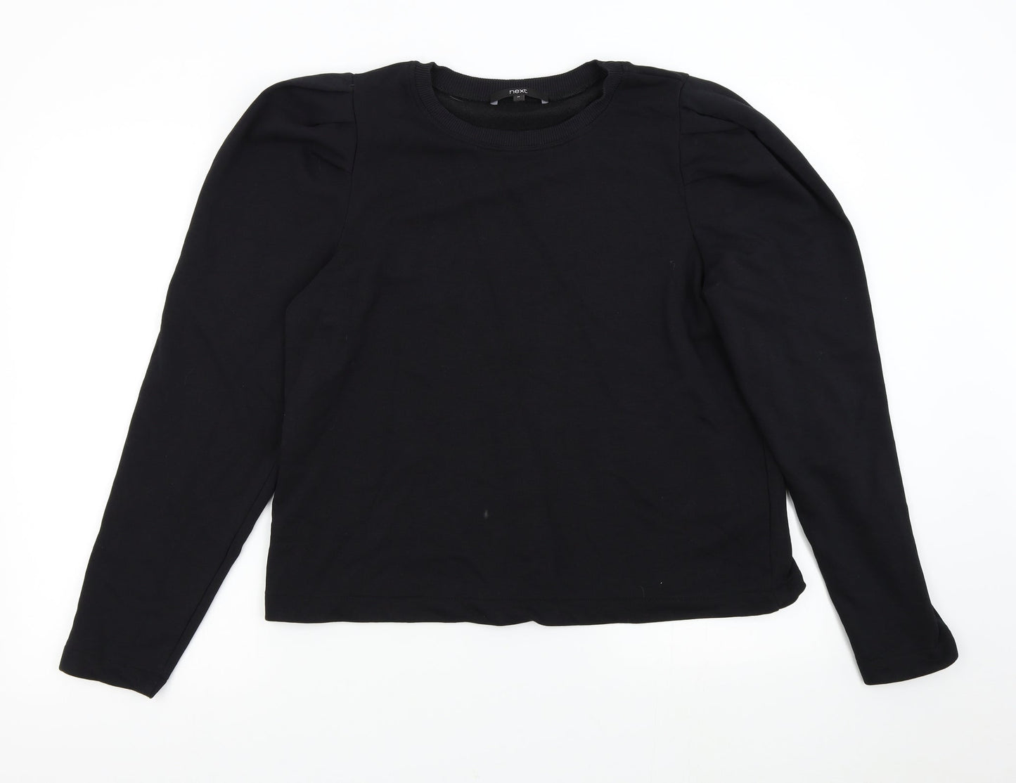 Womens UK Size M NEXT Black Pullover Sweatshirt