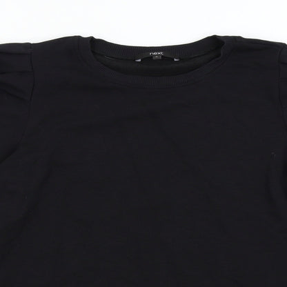 Womens UK Size M NEXT Black Pullover Sweatshirt