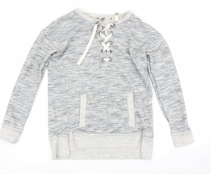 Womens UK Size 8 NEXT Grey Pullover Jumper