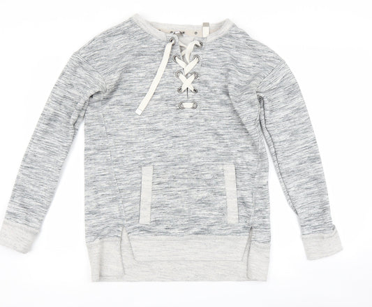 Womens UK Size 8 NEXT Grey Pullover Jumper