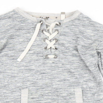 Womens UK Size 8 NEXT Grey Pullover Jumper