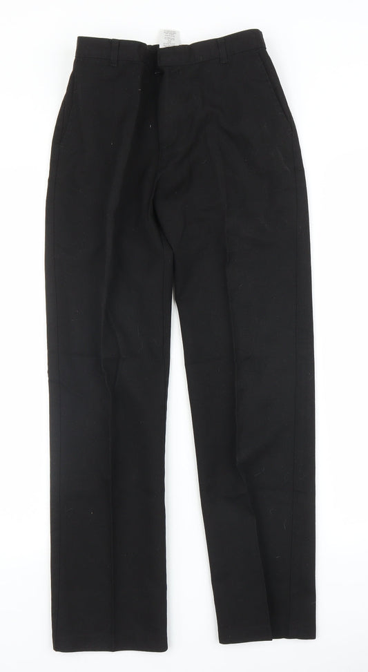 George Boys Black   Capri Trousers Size 11-12 Years