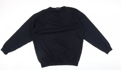 Ultimate Clothing Company Mens Blue   Pullover Sweatshirt Size L