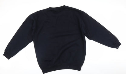 Ultimate Clothing Company Mens Blue   Pullover Sweatshirt Size L