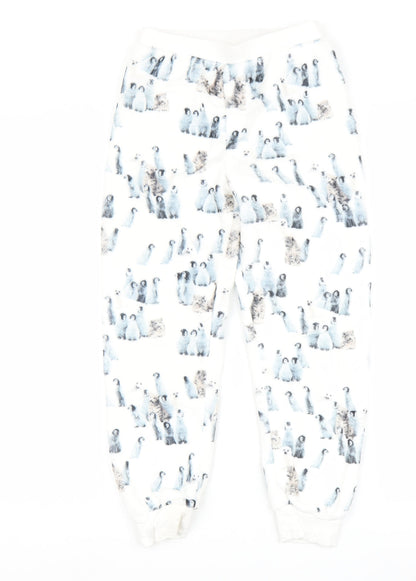 NEXT Girls White Solid  Top One Piece Size 8 Years