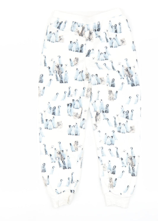 NEXT Girls White Solid  Top One Piece Size 8 Years