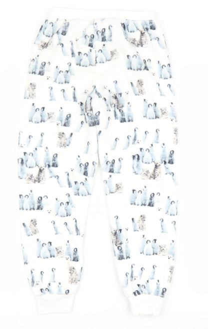 NEXT Girls White Solid  Top One Piece Size 8 Years