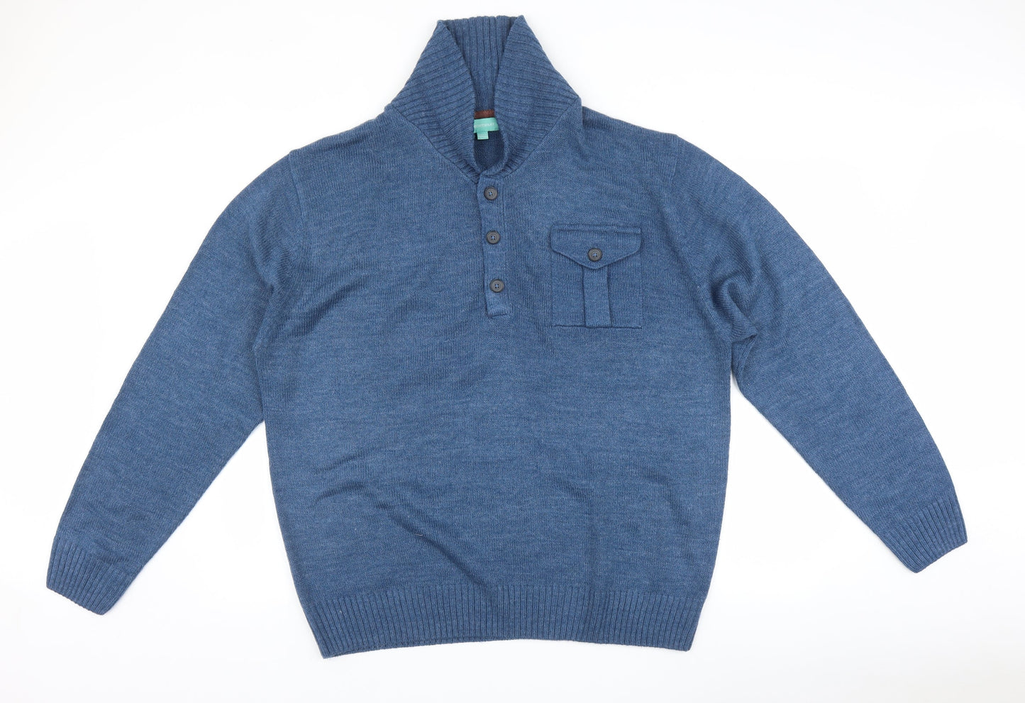 South Bay Mens Blue   Pullover Jumper Size L