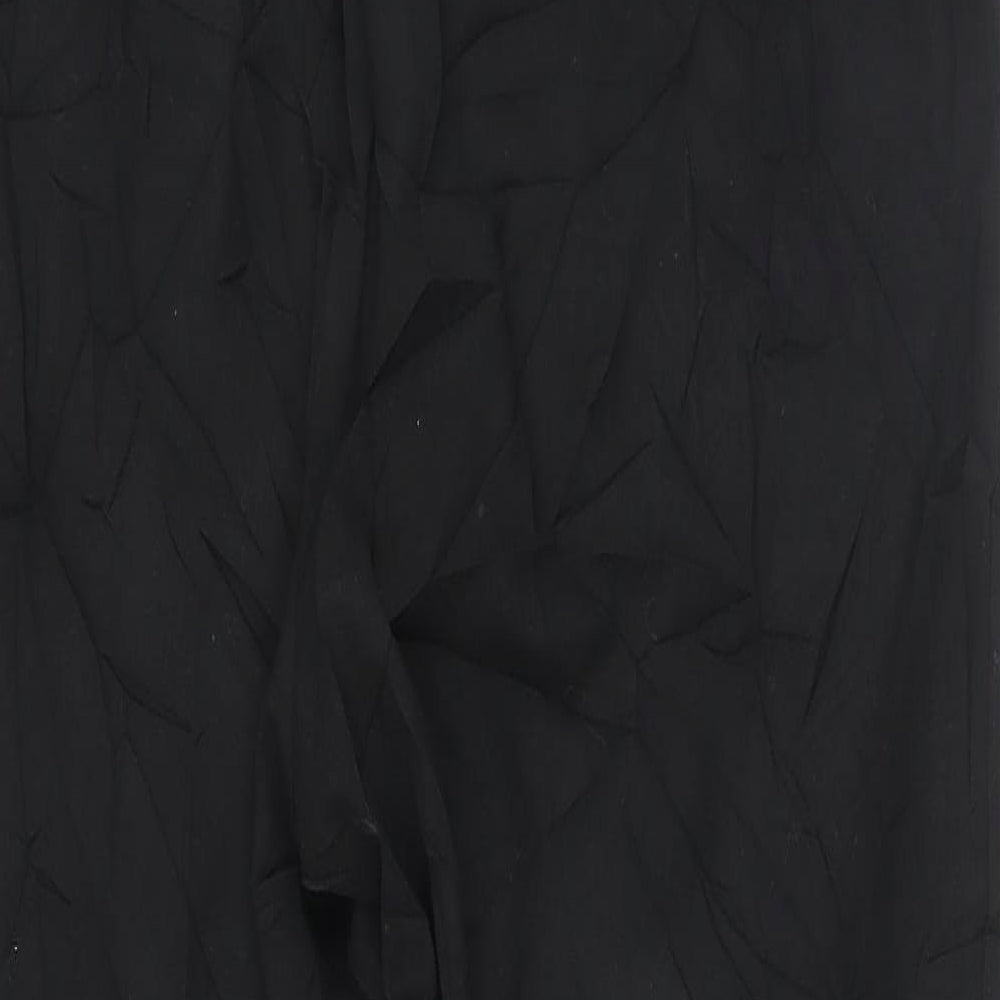Womens UK Size 14 Marks and Spencer Regular Fit  Black Trousers