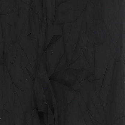 Womens UK Size 14 Marks and Spencer Regular Fit  Black Trousers