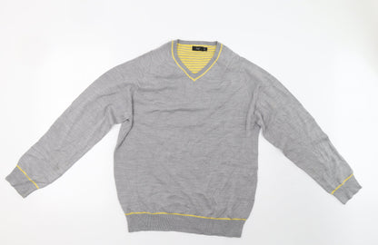 F&F Mens Grey   Pullover Sweatshirt Size M