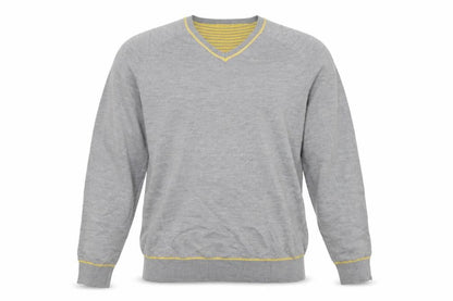 Mens UK Size M F&F Grey Pullover Sweatshirt