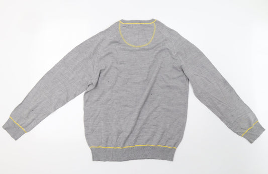 F&F Mens Grey   Pullover Sweatshirt Size M