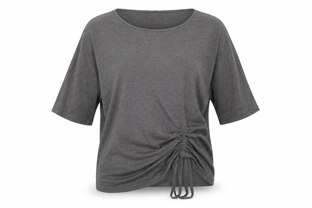 Front view of Phase Eight women’s brown pullover sweatshirt, size UK 12