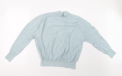 Additional front view of M&Co women’s green pullover sweatshirt, size UK 18