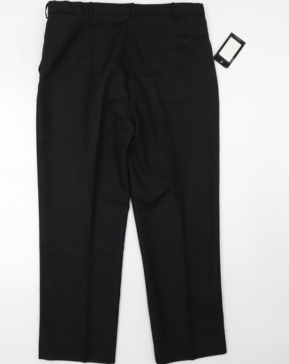 Pegasus Womens Black   Trousers  Size 38 L29 in