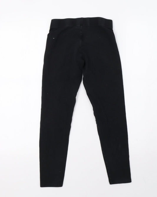 Marks and Spencer Girls Black   Snow Pants Trousers Size 11 Years