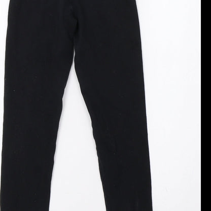 Marks and Spencer Girls Black   Snow Pants Trousers Size 11 Years