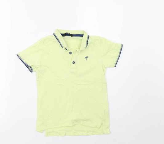 George Boys Yellow   Basic Polo Size 5-6 Years