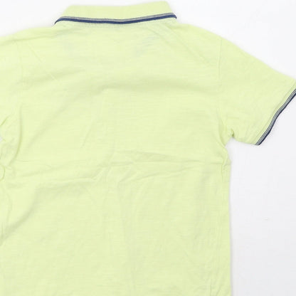 George Boys Yellow   Basic Polo Size 5-6 Years