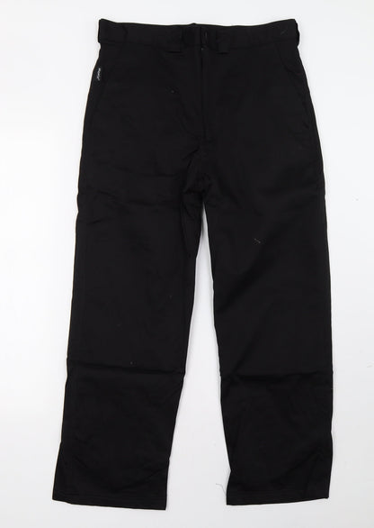 Womens UK Size 34 moose Regular Fit  Black Trousers
