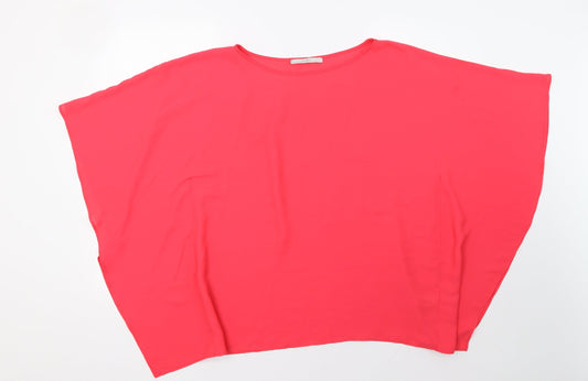 George Womens Pink   Basic Blouse Size M