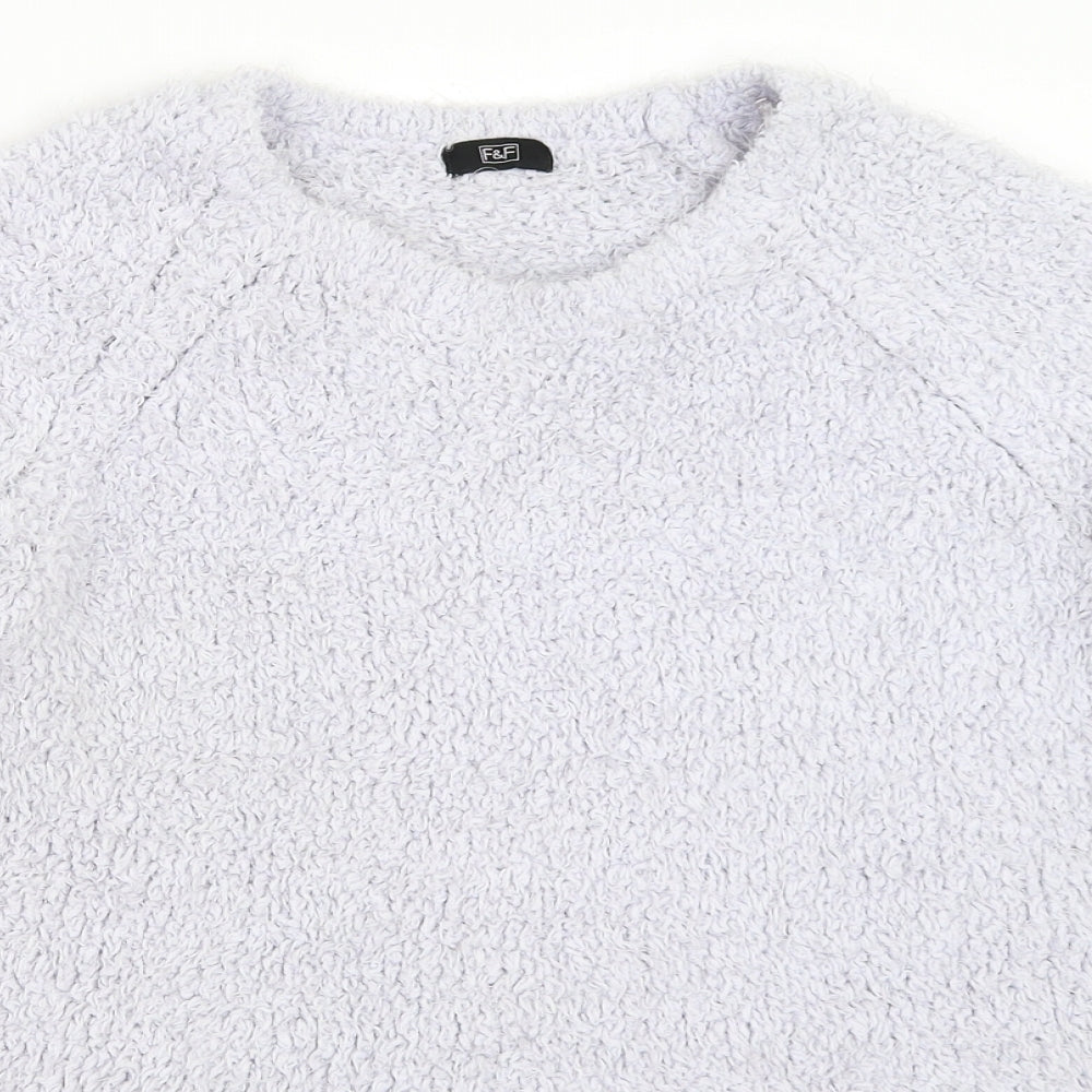 F&F Womens Blue   Pullover Jumper Size 14