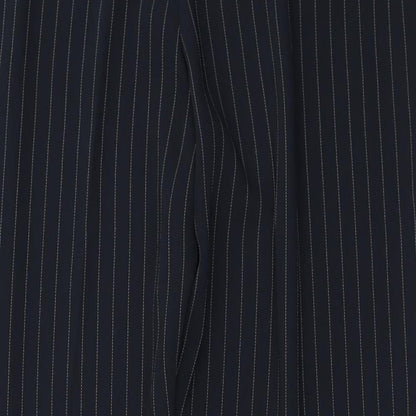 Womens UK Size 14 Oasis Regular Fit  Black Trousers