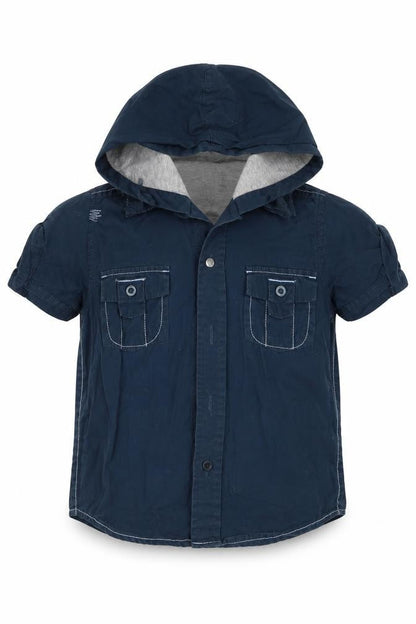 Debenhams Boys Blue   Basic Button-Up Size 4 Years