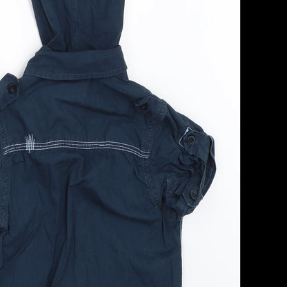 Debenhams Boys Blue   Basic Button-Up Size 4 Years